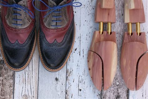 do shoe trees help fake leather|broken in faux leather shoes.